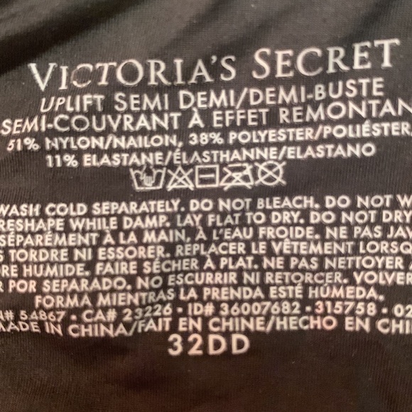 VS Uplift Demi Bra 32dd - Picture 3 of 4